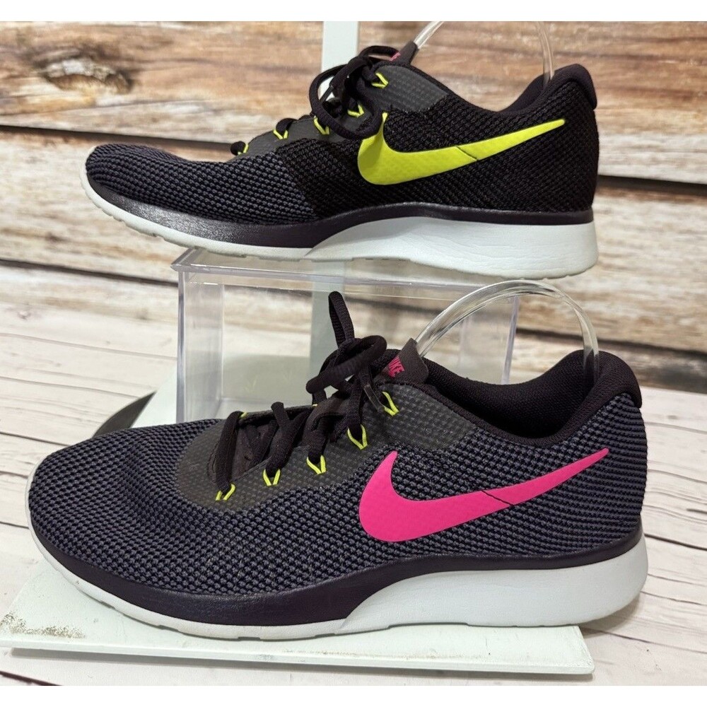 Nike Tanjun Women's Size 12 Running Shoes Purple Pink Athletic Trainer Sneakers